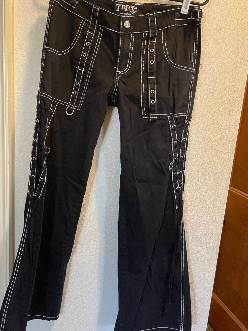 Vintage Tripp NYC Hot Topic Pants Dark Street Sz5 Y2K rare HTF daang goodman OOP